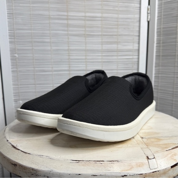Allbirds Wool Loungers Black Slip On Merino Lined SweetFoam Sole Size 8 - Picture 2 of 10